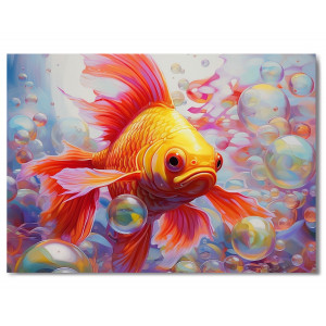 Картина «Золотая рыбка» фото