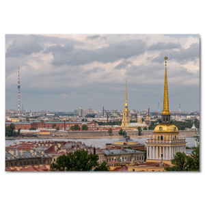 Картина «Вид на Петропавловскую крепость» фото